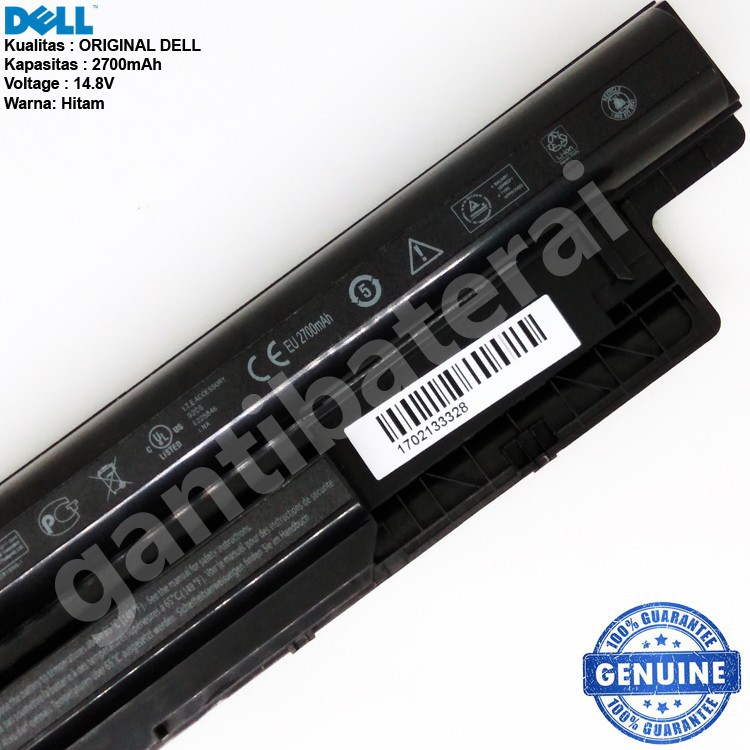 Baterai Laptop DELL Inspiron 14R-3421 Series