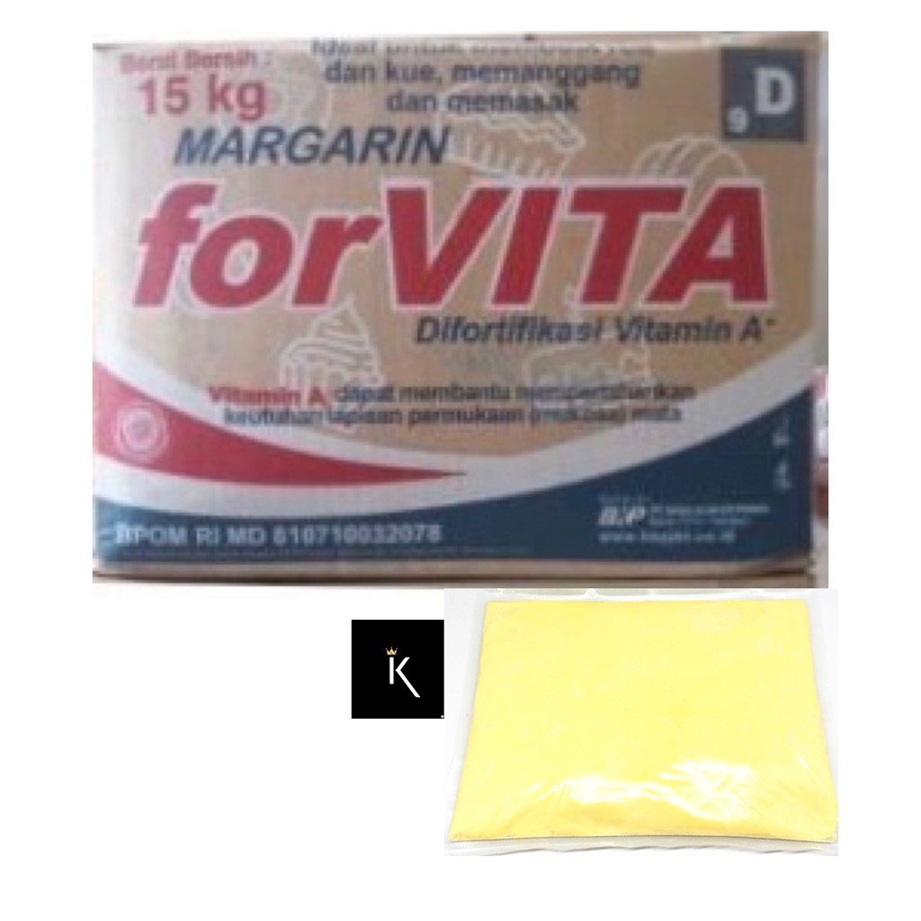 

MARGARINE / MENTEGA / BUTTER FORVITA KEMASAN 250GR REPACK