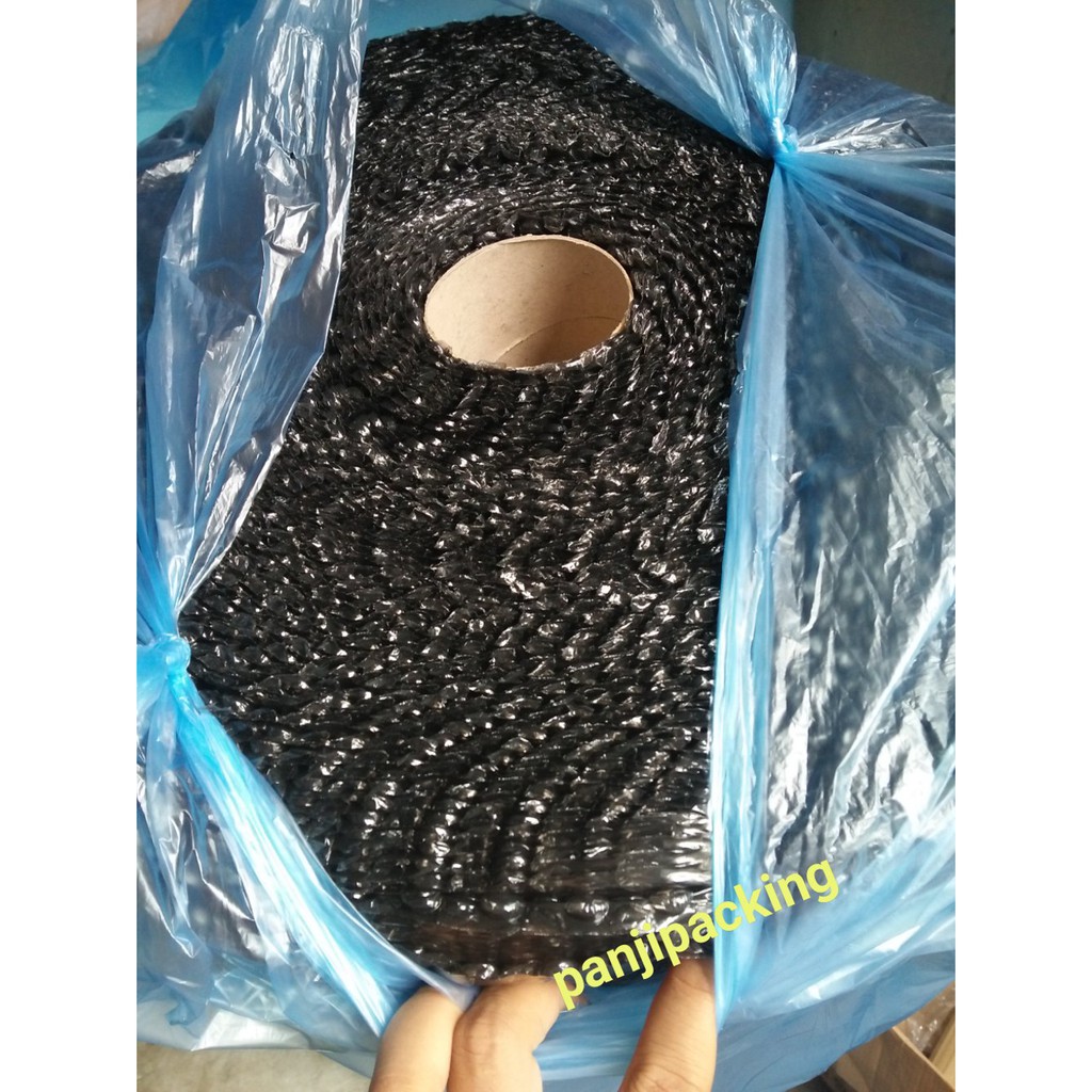 

Unik Bubble wrap warna hitam khusus Bandung 1 roll plastik bubblewrap Diskon