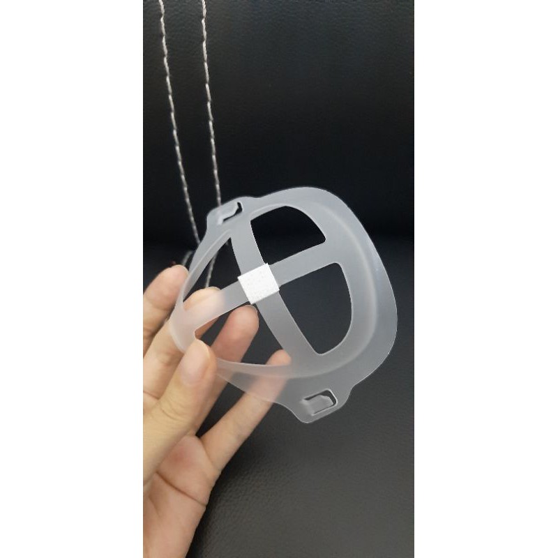 [ADA PEREKATNYA] penyangga masker 3D bracket silikon dengan perekat masker