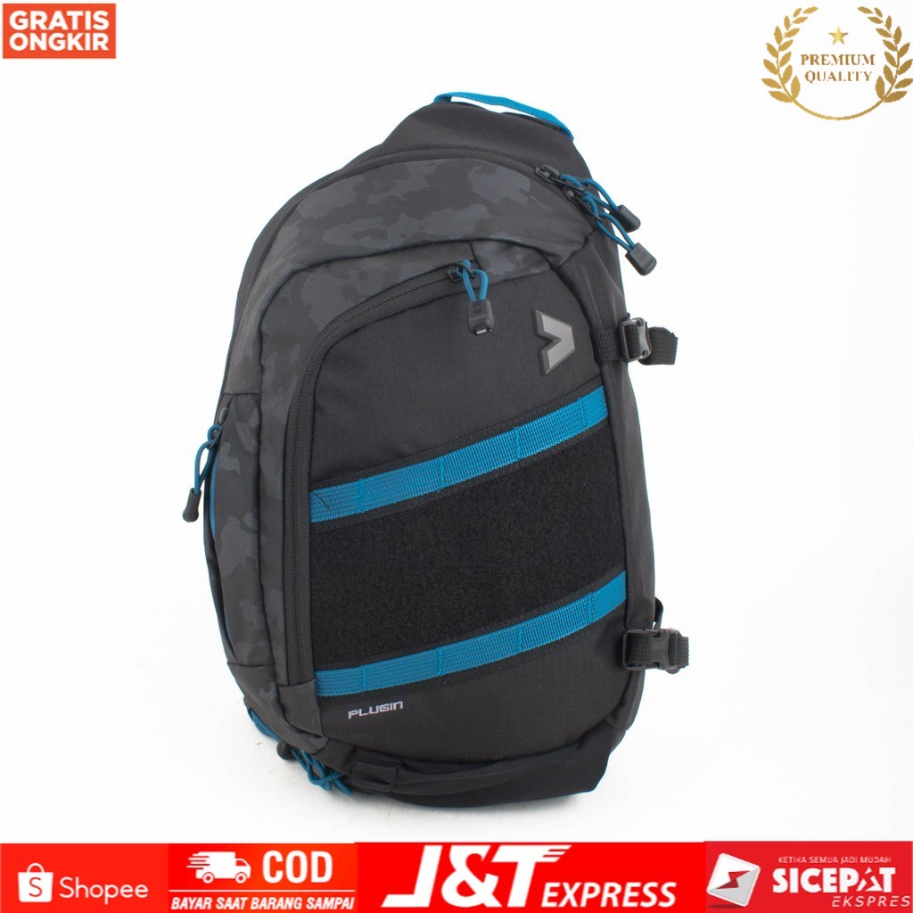SLING BAG PRIA TAS SLEMPANG HIKING OUTDOOR TRAVELING ORIGINAL MK921128046 -ZECCOLECTION