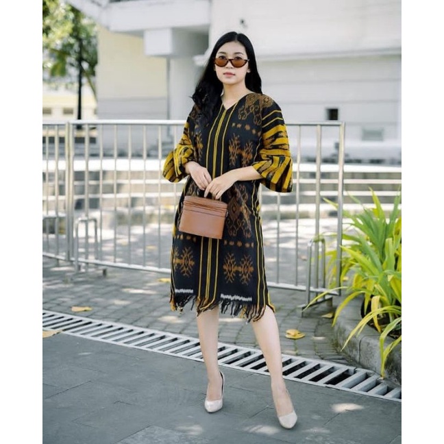 Kaftan longgar - kaftan etnik - big size - dress jumbo