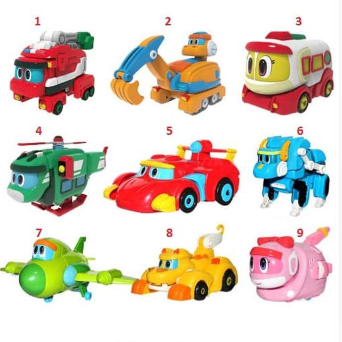 Gogo Dino Go Go Dinosaurs Robot Transformer Mainan Dinosaurus - Termurah 