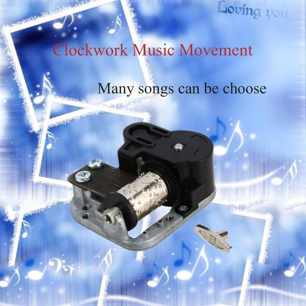 Solighter Clockwork Music Box Movement Kerajinan Anak Hadiah Xmas Ulang Tahun Romantis