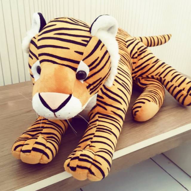 BONEKA HARIMAU MACAN DORENG JUMBO, TIGER JUMBO