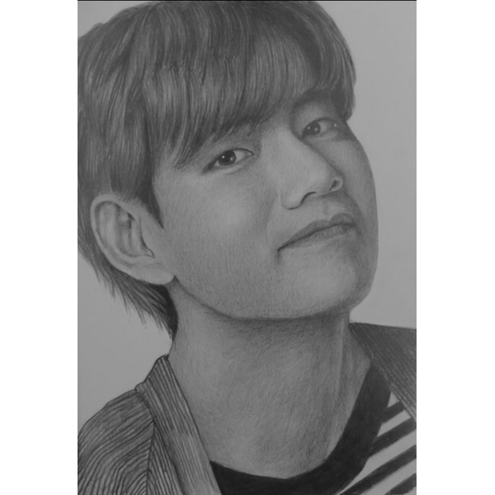 Lukisan Kim Taehyung BTS