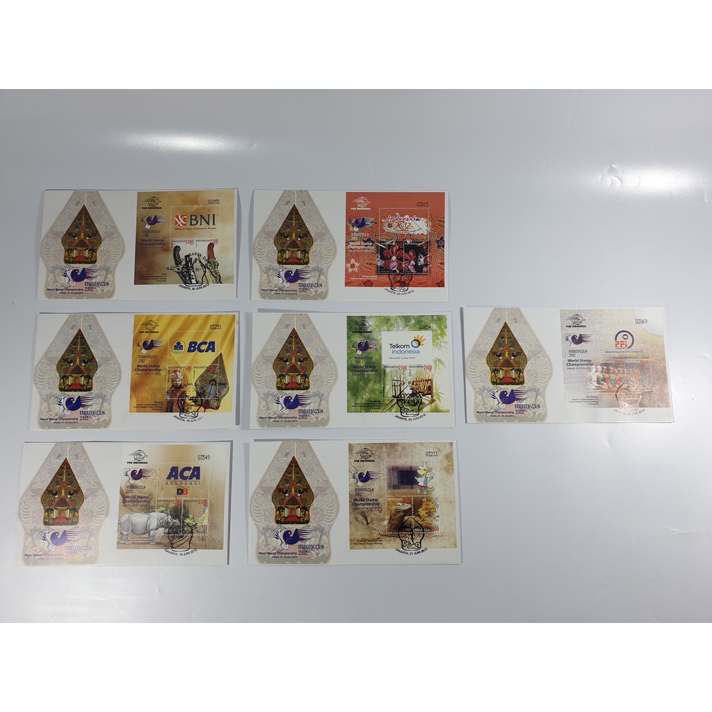 

Perangko SP World Stamp Championship Jakarta Tahun 2012 Set