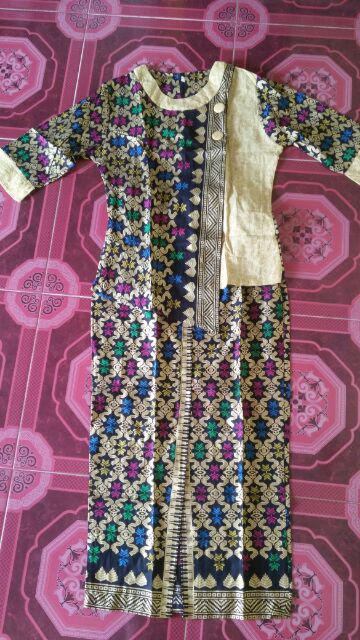 Sarimbit Couple Batik Rok N Blus Wanita Takashimaya Prodo Hitam