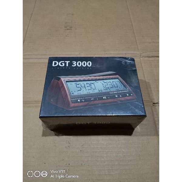 Jual Jam Catur Digital DGT 3000 Limited Edition Original (Wood Panel