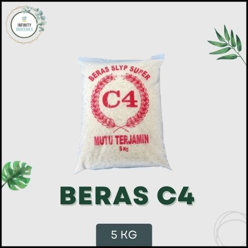 

BERAS SUPER C4 5 KG MURAH !!