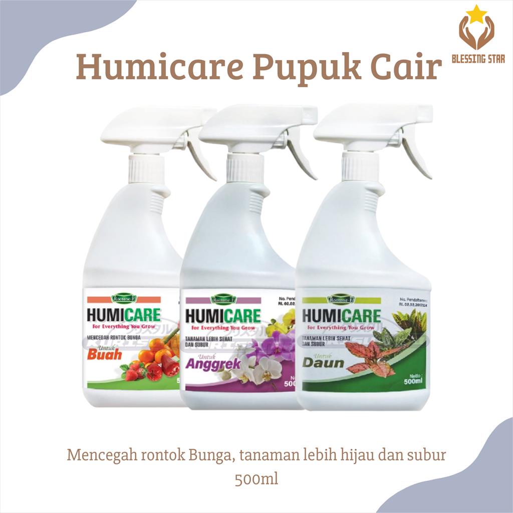 PUPUK CAIR TANAMAN HIAS Organik Humicare 500ml