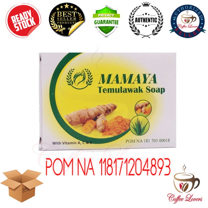 

SABUN TEMULAWAK SOAP 85Gr ORIGINAL BPOM By MAMAYA