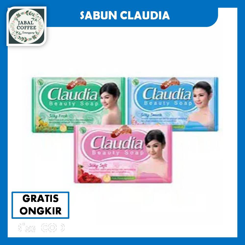 Sabun Mandi Claudia Beauty Soap / Claudia Sabun Batang  60 Gram/ Claudia Sabun / Silky Soft J35