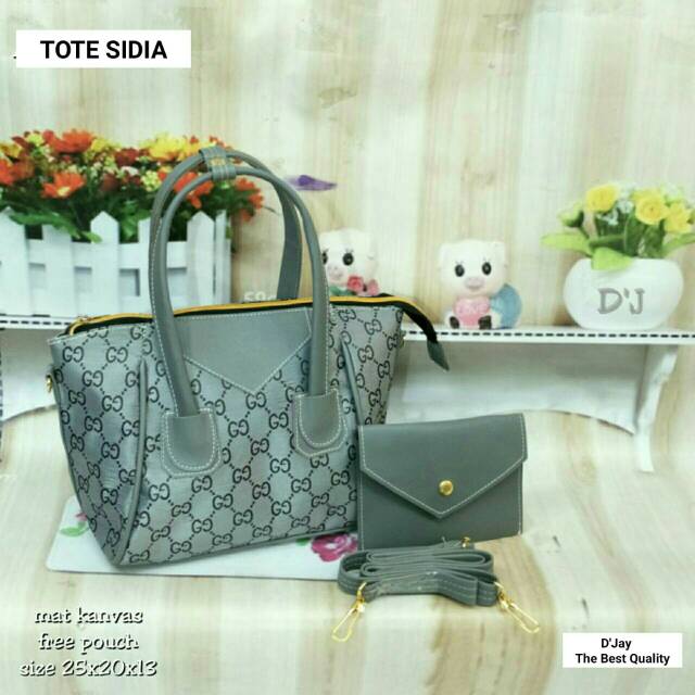 Tas fashion wanita cantik 2in1 lily/tas murah meriah