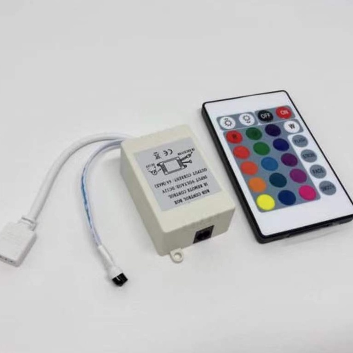 REMOTE DRIVER RGB CONTROLLER 22  TOMBOL CONTROLLER 44 TOMBOL 12V RGB