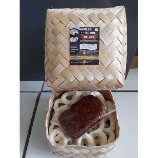 

Geblek bumbu oleh2 khas purworejo