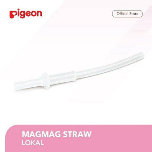 Pigeon magmag all in one 1 set 180 ml training cup 3+ months BPA free mag step 4 spare straw botol