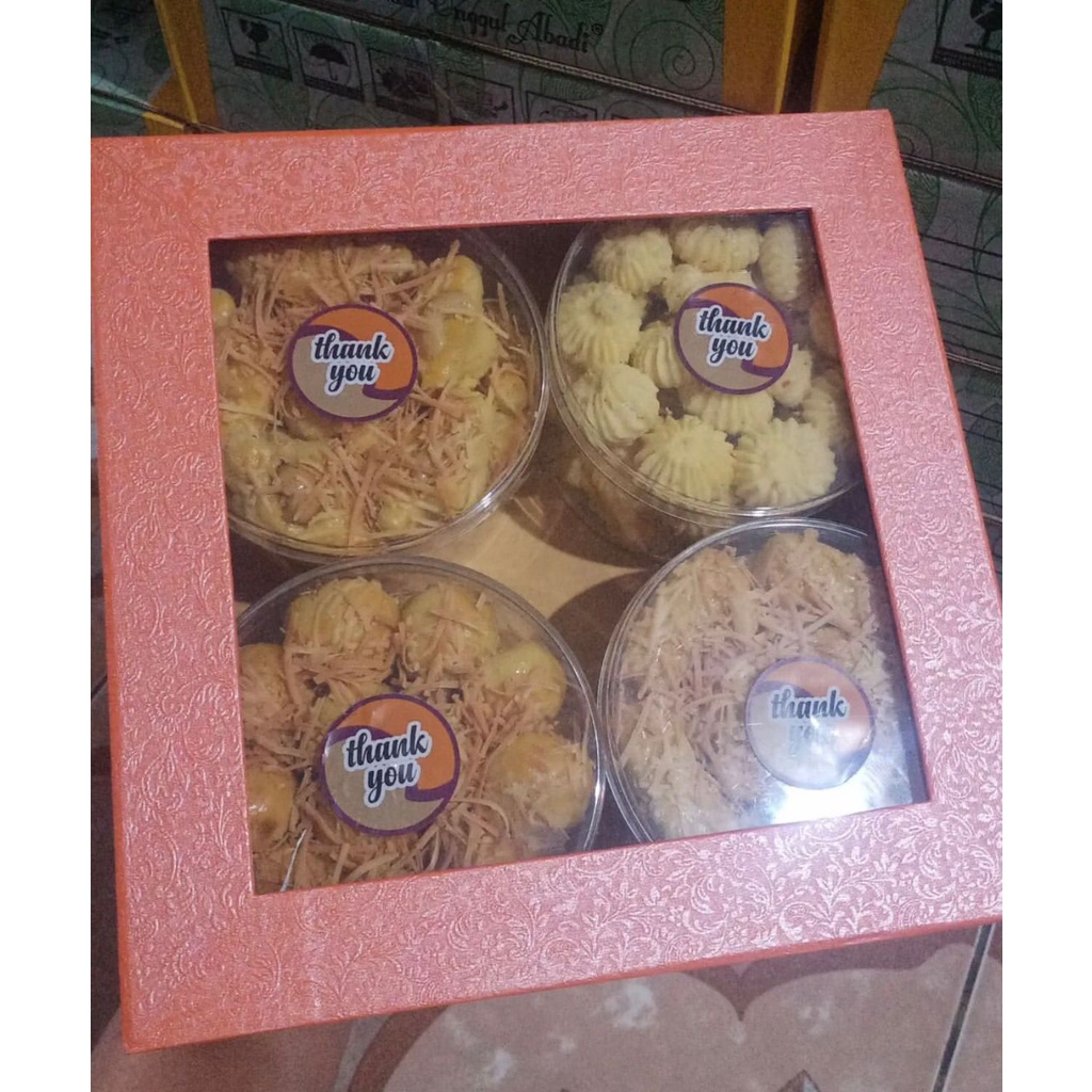 

Paket Kue Kering isi 4 Toples