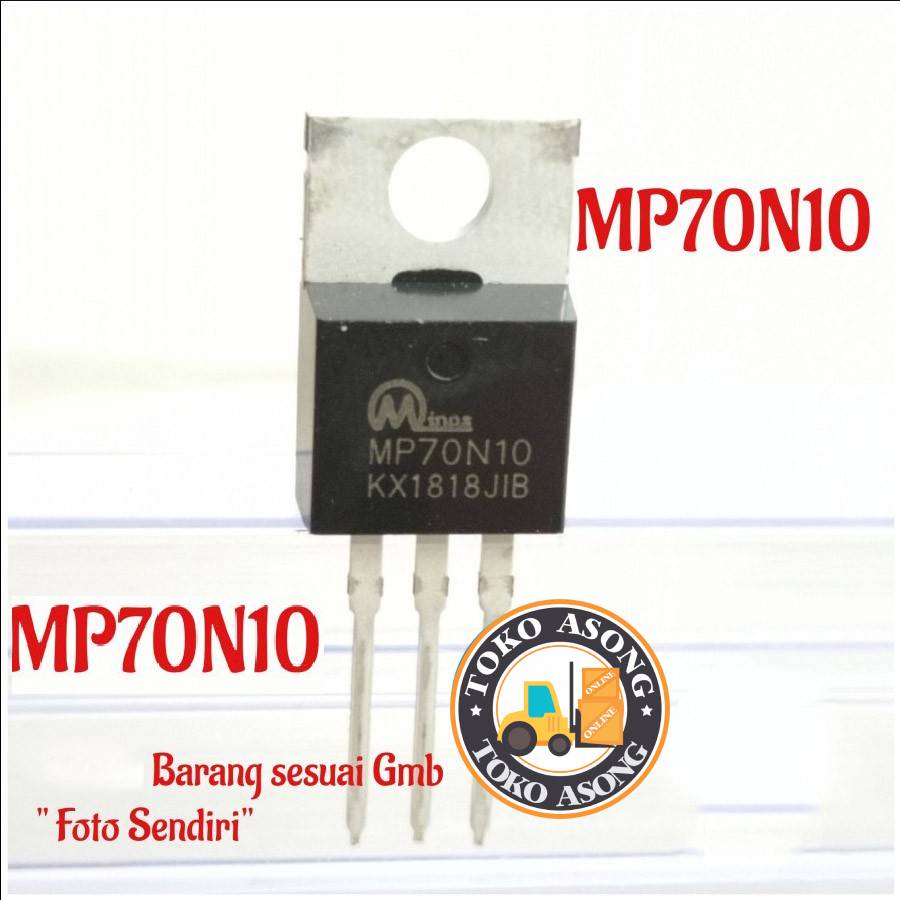 transistor MP70N10 Mp 70n10