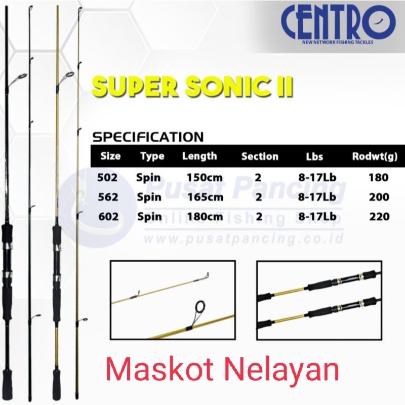 ROD CENTRO SUPER SONIC II