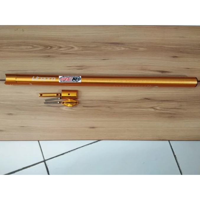 SEATPOST SEAT POST TIANG JOK SEPEDA LIPAT LITE PRO DAHON FNHON SELI ALLOY CNC GOLD EMAS