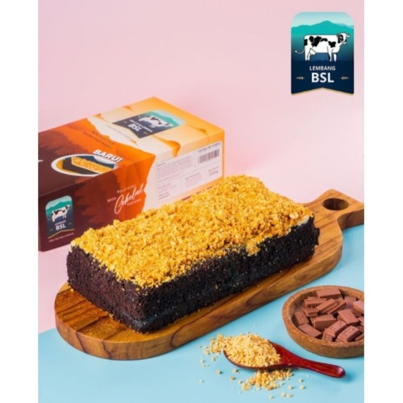 

Bolu Susu Lembang Rasa Kacang Coklat BSL Topping Susu Keju Premium Asli Bandung best seller