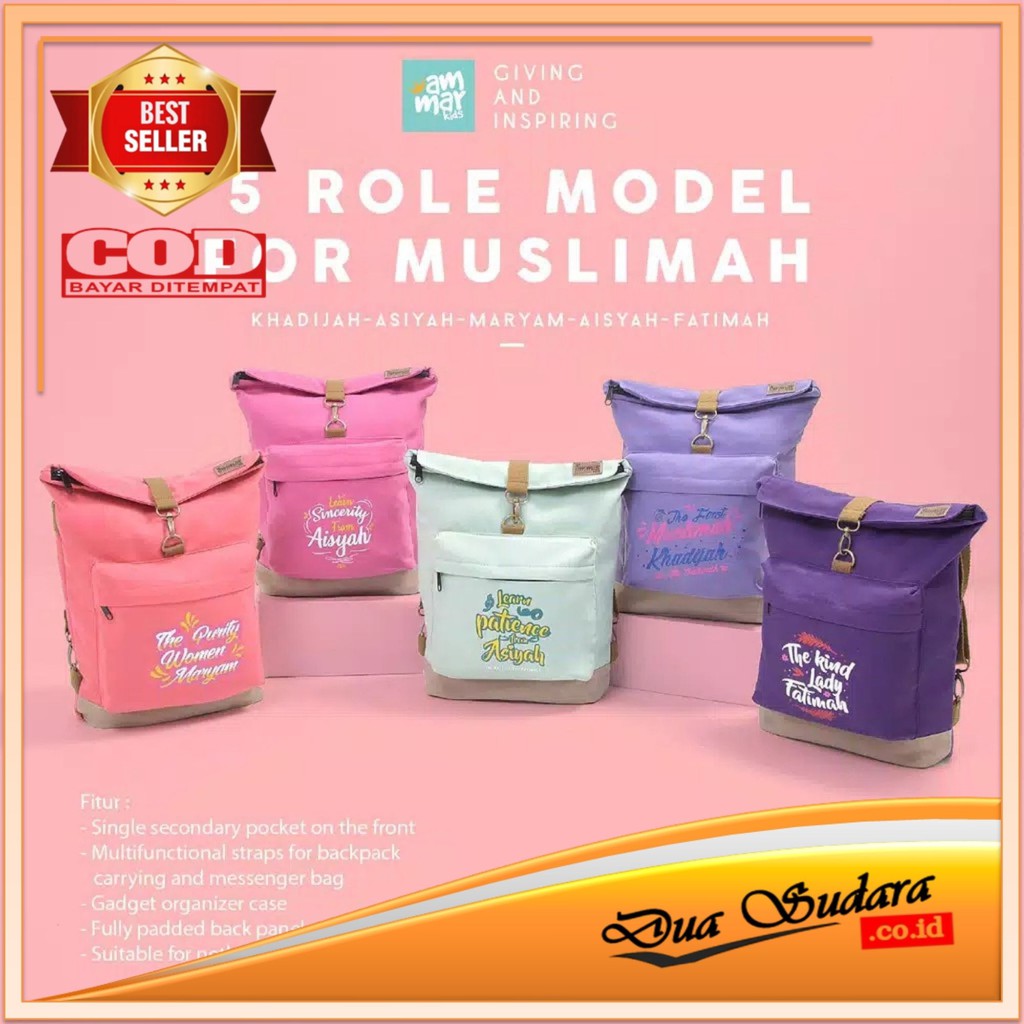 Ammar Kids Tas Ransel Anak Perempuan Premium Brand Ammar Kids  - SERIES