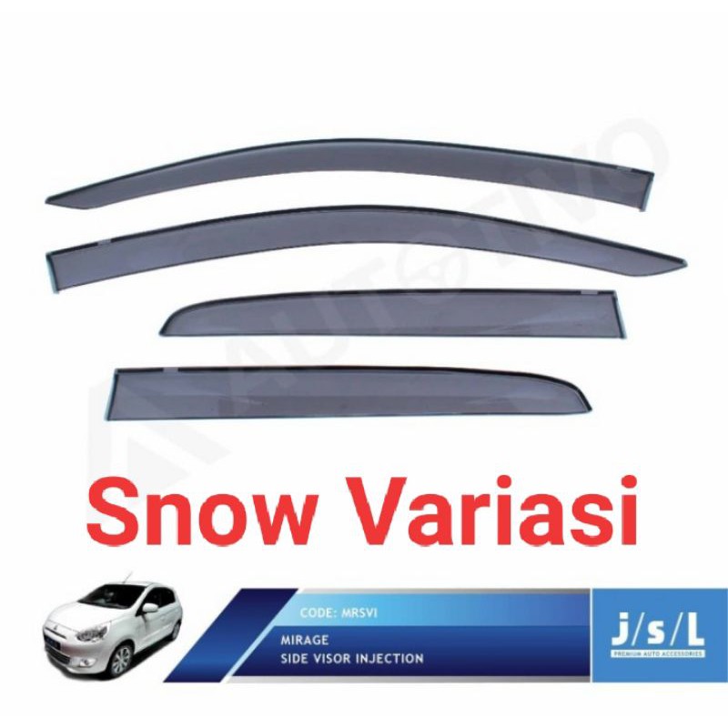 Mitsubishi Mirage talang air injection side visor injection