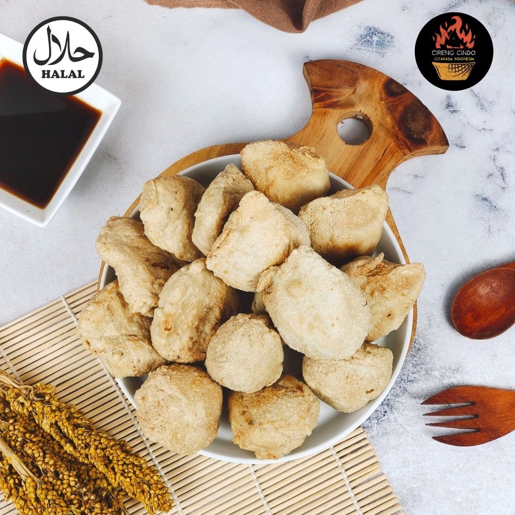 

PEMPEK PALEMBANG IKAN TENGGIRI ISI 5 PCS + CUKO