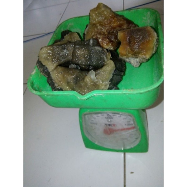 Bongkahan batu mani gajah