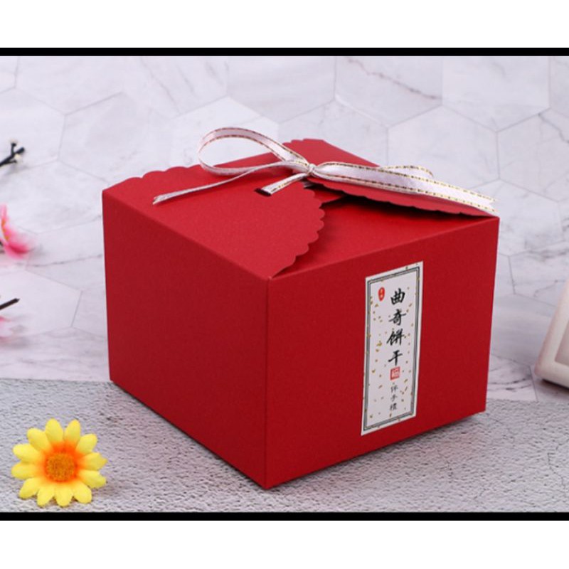 

Box kotak merah natal/imblek/lebaran/valentine