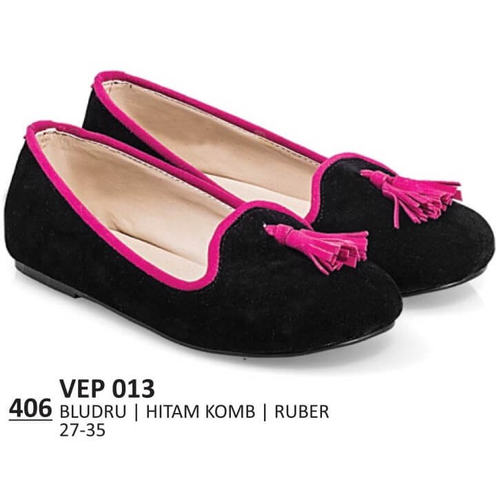Termurah Sepatu Flat Kasual Anak Perempuan - VEP 013 Original