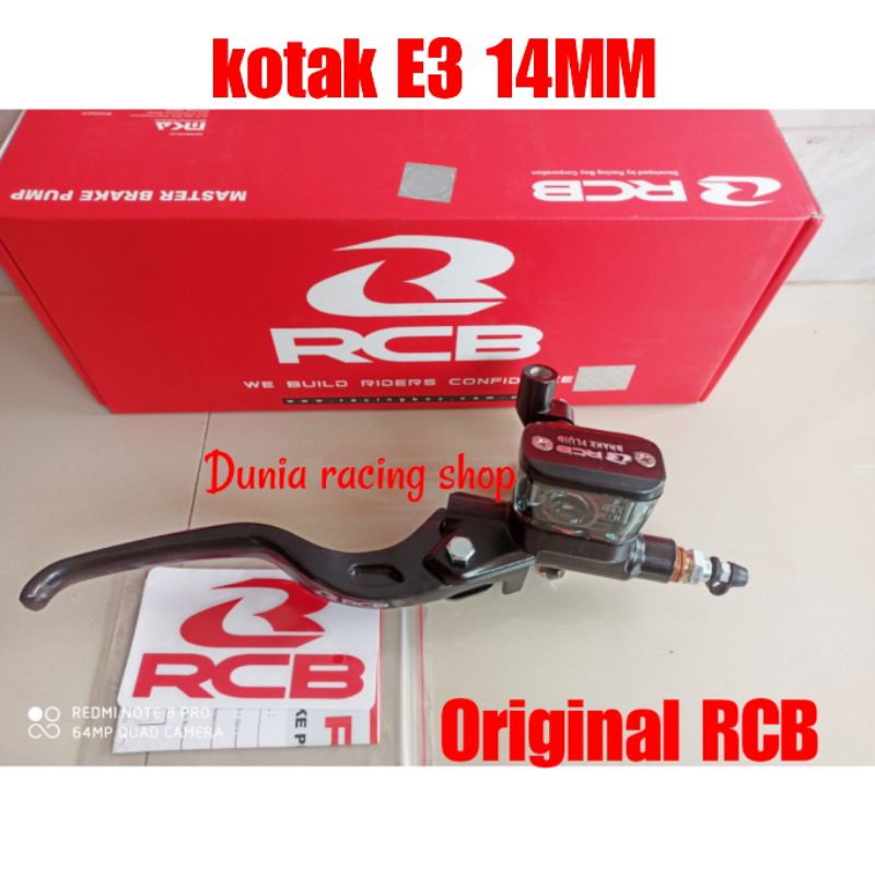 Master rem RCB E3 Kotak 14mm RCB Kanan Original RCB