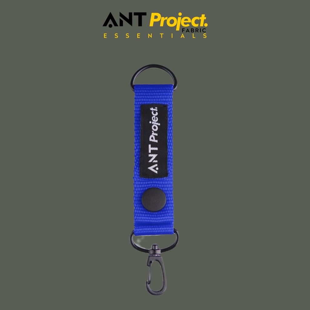 ANT PROJECT - Keychain Webing Nylon Premium 5 Warna