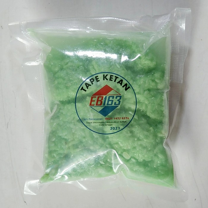 

KETAN-BERAS- PAKET TAPE KETAN HIJAU 500 GR DAN MUG EB163 -BERAS-KETAN.