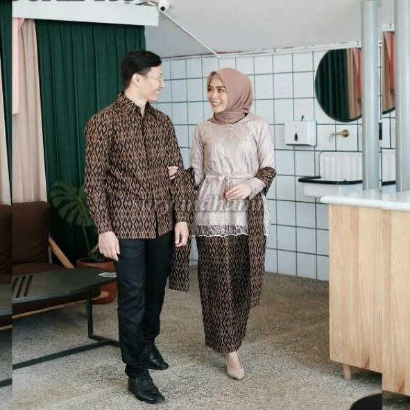 Best Seller (s4l3) - Set Mika Brown - Batik Couple Alita Ruffle Batik Couple Ori Ndoro Jowi Dnt Garansi Termurah ZnjrbRnSAYKRnG