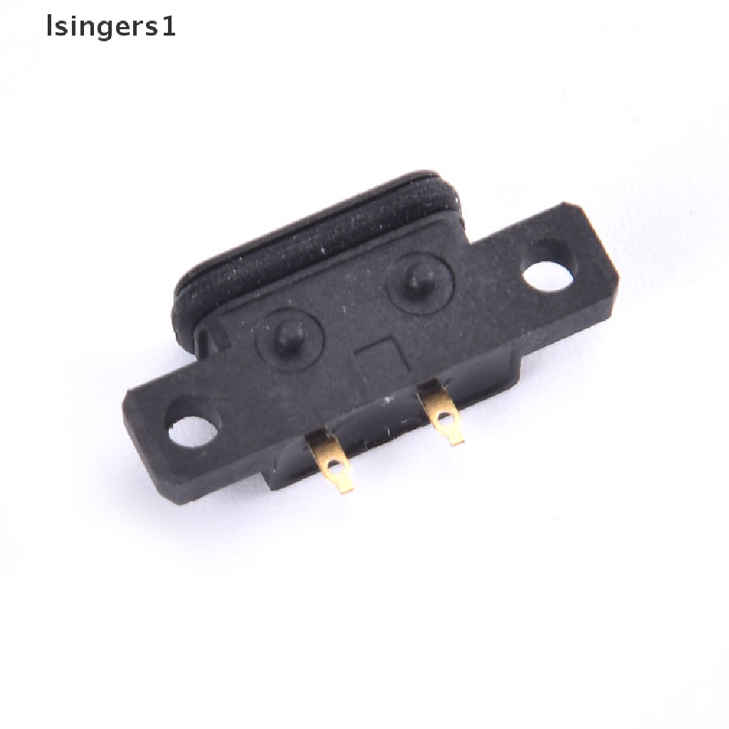 (lsingers1) Soket Port USB Tipe-C 2-Pin Female Tahan Air Dengan Lubang Skrup