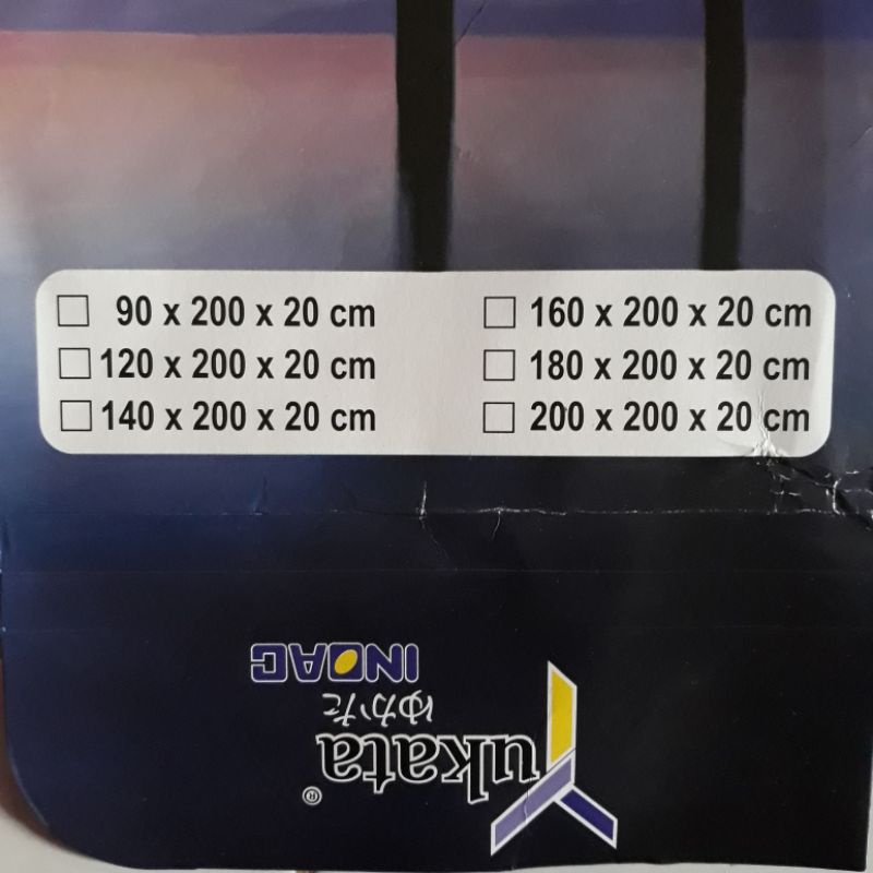 kasur busa inoac yukata