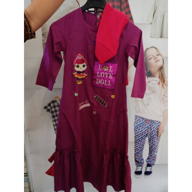 Gamis little pineapple