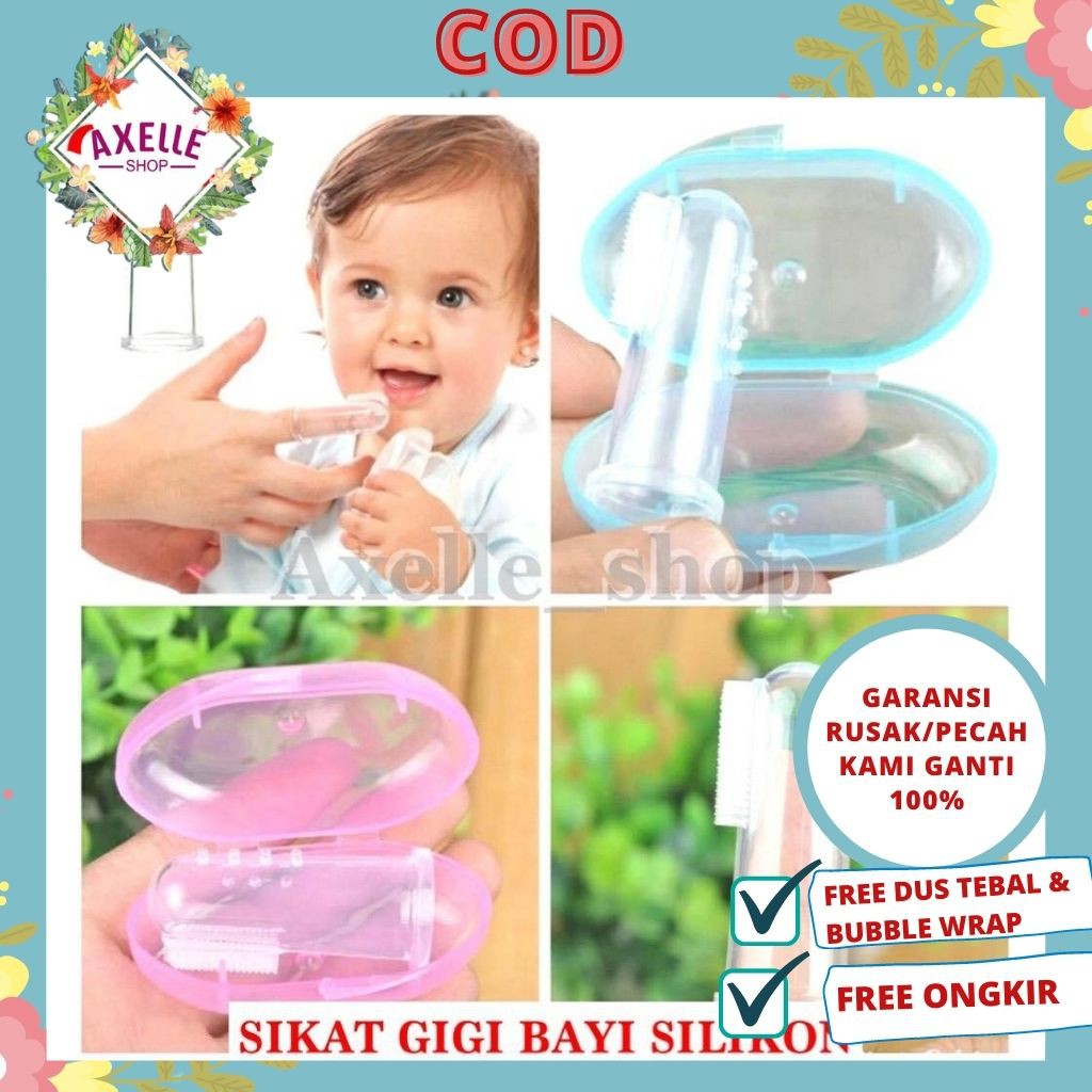 SIKAT GIGI BAYI SILICONE / SIKAT GIGI BAYI / SIKAT GIGI SILICONE
