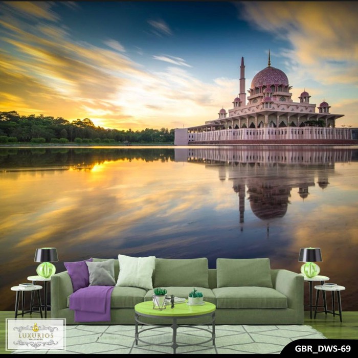 Wallpaper Custom Wallpaper 3d Wallpaper Dinding Masjid