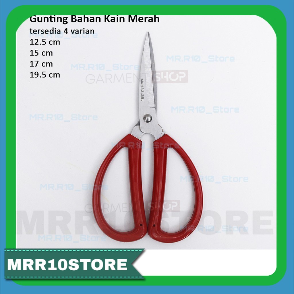 

Gunting Potong Bahan Kain Tailor Scissors Gunting Kodok 12,5 cm