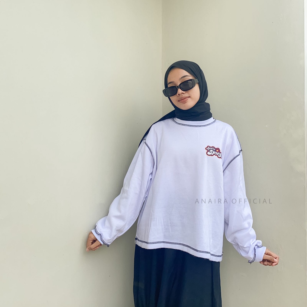 SPIES SWEATER CREWNECK WANITA ANAIRAOFFICIAL