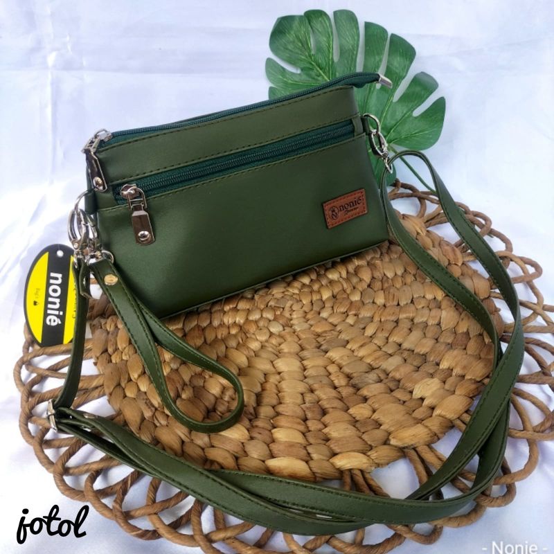 SLEMPANG OLIVIA BY KINGPA TAS BAHAN COCOLY ATI AIR 100% REALPICT TAS-WANITA SLINGBAG