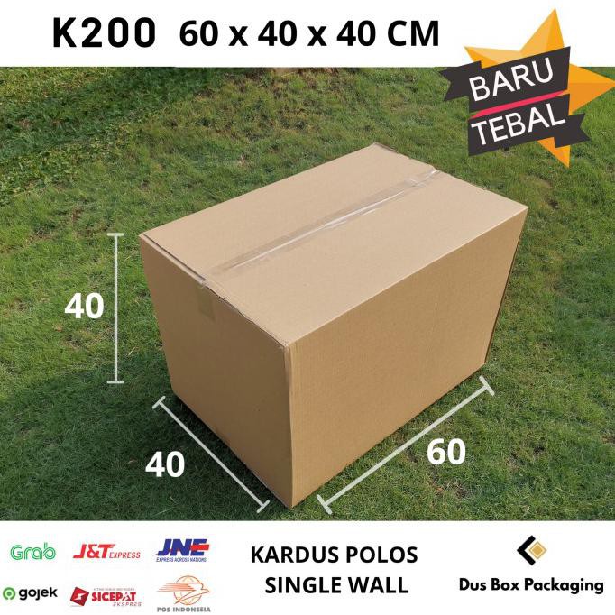 

Kardus | Karton | Dus Box Polos 60X40X40 Cm | Tebal 4Mm K200 C/F