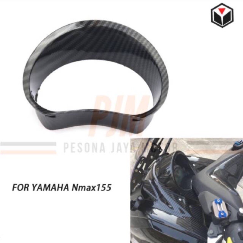 Cover Spidometer Nmax Old 2015-2019 Karbon Original Merk NEMO