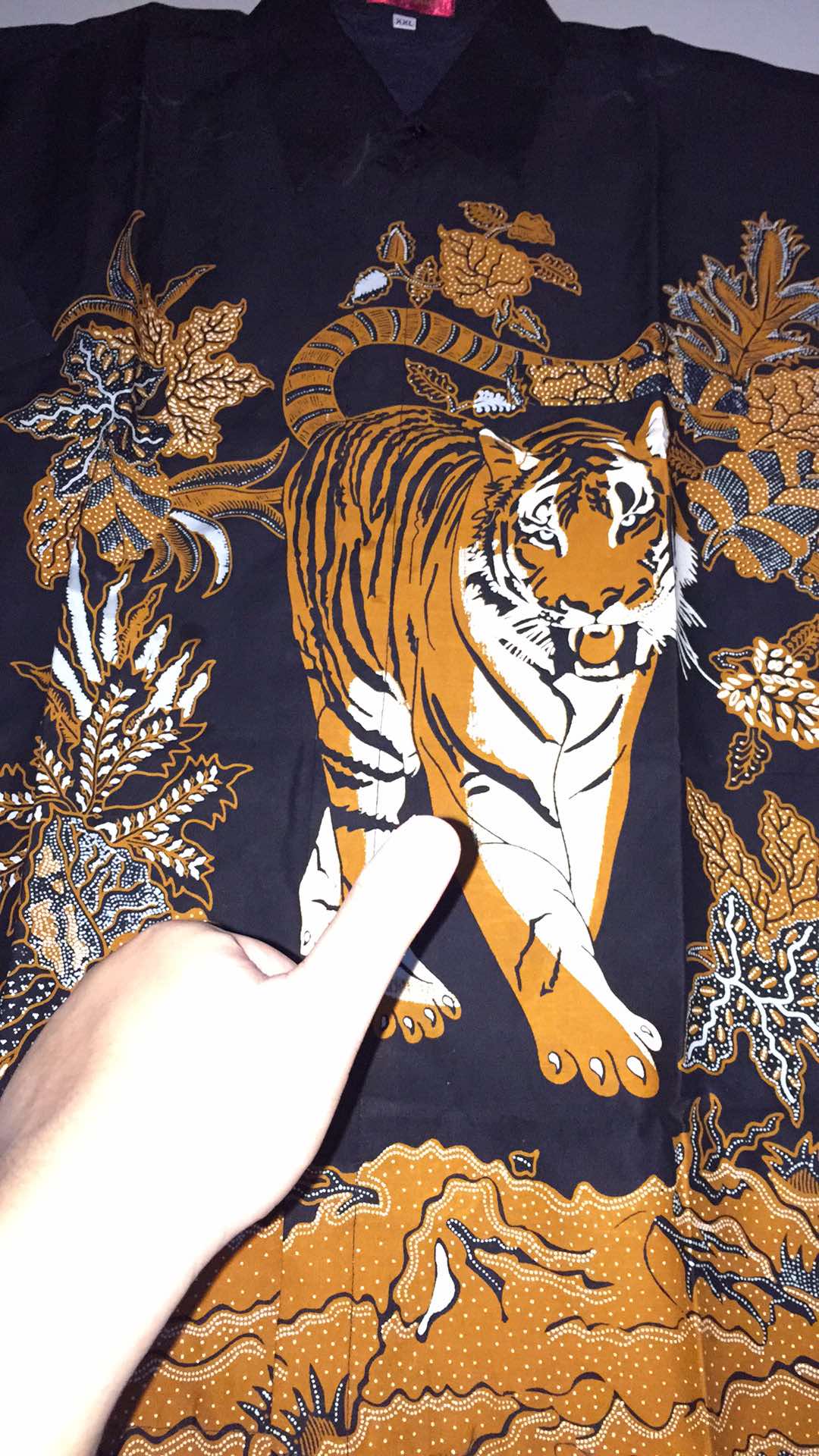 Kemeja Batik Pria Lengan Pendek Panjang Motif Harimau Bikin Tampan