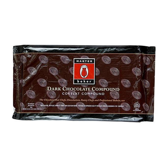 

A47Cslo Coklat Tulip Master Baker Dark Chocolate Compound 5 Kg