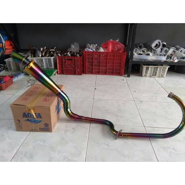 Knalpot kou kidal vixion leher c