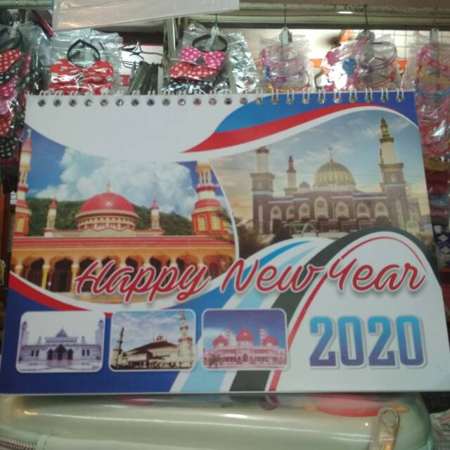 

Kalender Meja tahun 2020